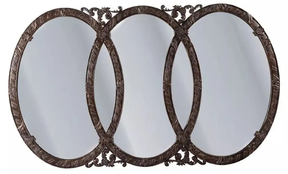 Casa Padrino espejo barroco de lujo marrón 210 x 3 x A. 125 cm - Muebles barrocos Letzte Chance
