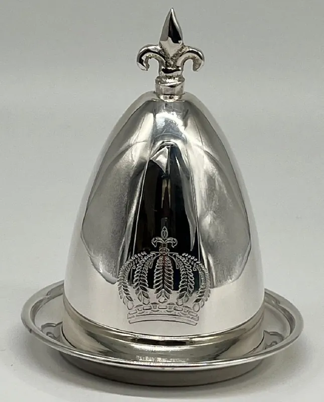 Pompöös de Casa Padrino huevera barroco de lujo con tapa plata - diseñada por Harald Glööckler Sofort Bestellen