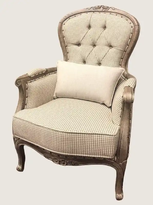 Pompöös by Casa Padrino sillón barroco de lujo Provenza beige patrón / marrón - Diseñado por Harald Glööckler Heißes Angebot