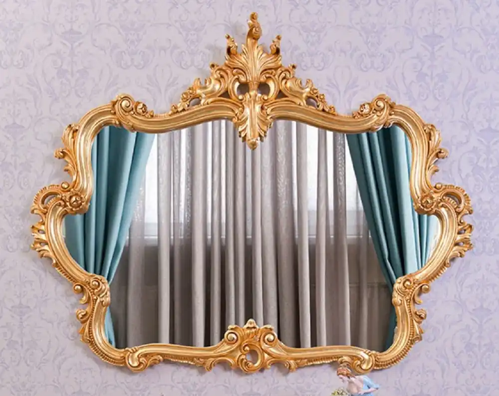 Casa Padrino espejo barroco de lujo oro 133 cm - Espejo de pared estilo barroco - Hecho en Italia Online Kaufen