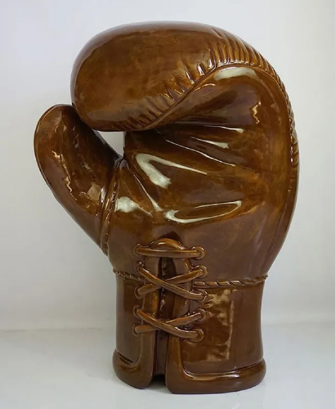 Neuheit Casa Padrino guante de boxeo decorativo XXL bronce A. 120 cm - Decoración de salón y oficina