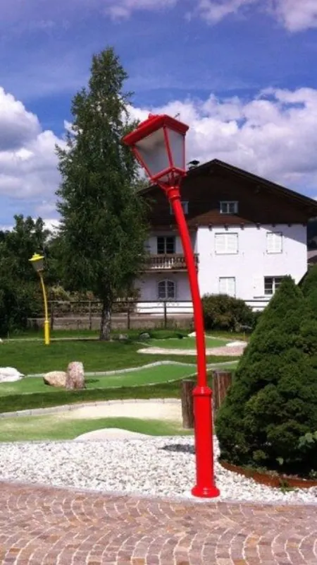 Casa Padrino linterna de jardín Art Nouveau rojo A. 353,5 cm - Iluminación exterior Meistverkauft