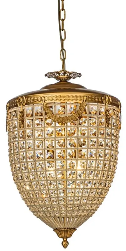 Sonderaktion Casa Padrino araña de luces de cristal barroco oro Ø 60 x A. 85 cm - Luces barrocos