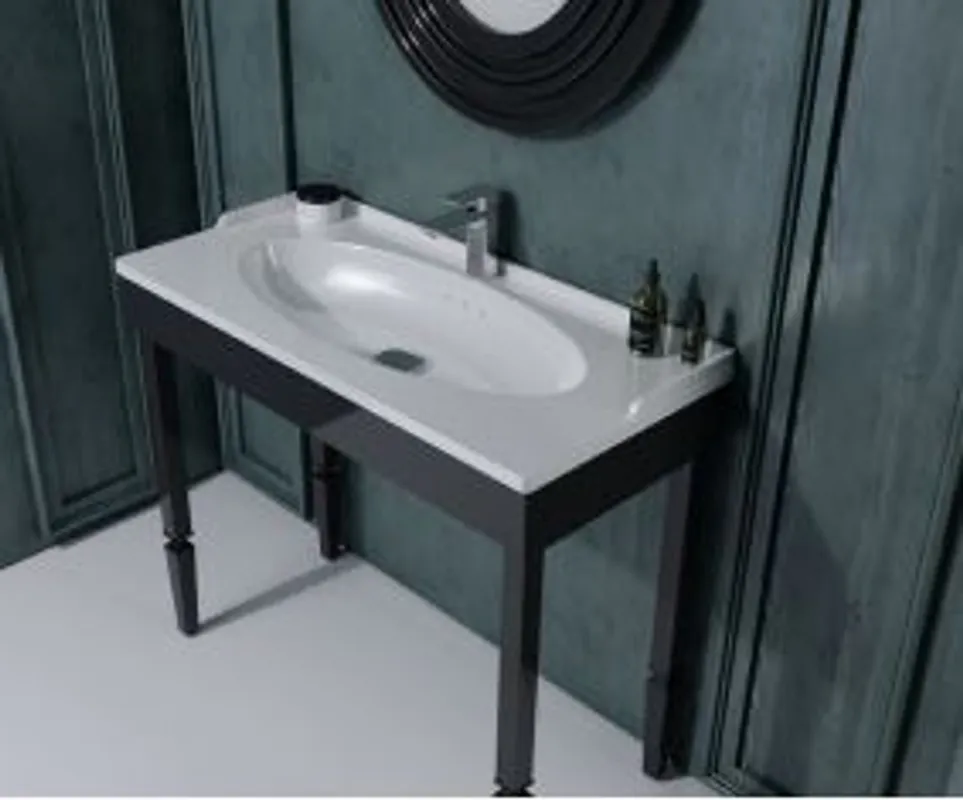 Preis Gesenkt Casa Padrino juego de baño de lujo negro - muebles de baño de hotel