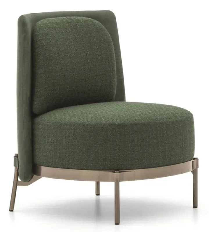 Casa Padrino sillón de salón y hotel de lujo verde / bronce - Muebles de salón y hotel Jetzt Kaufen