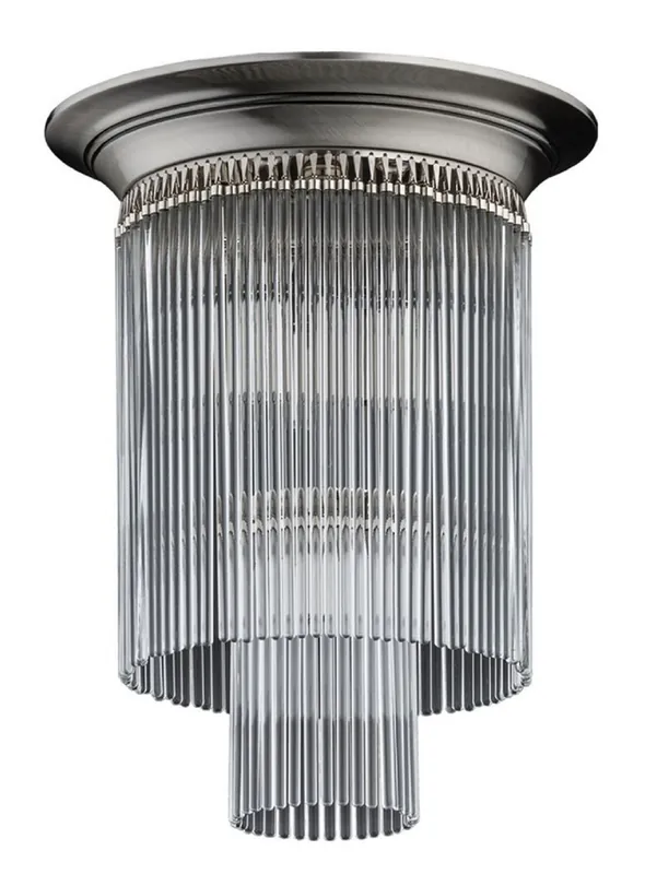 Casa Padrino lámpara de techo barroco de lujo plata Ø 34 x A. 41 cm - Luces de estilo barroco Online Kaufen