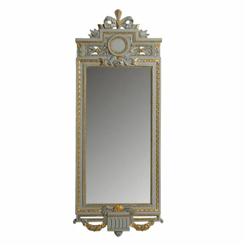 Casa Padrino espejo barroco de lujo gris / oro A. 130 cm - Hecho en Italia Rabatt