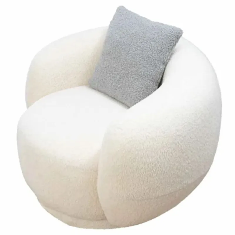 Casa Padrino sillón de salón y hotel de lujo blanco 110 x 90 x A. 75 cm - Muebles de lujo Nur Für Kurze Zeit