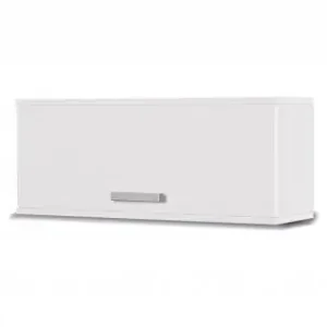 Hängende Regal mit Tür Maximus 100 cm weiß modernes Design Kanten mit speziellen Furnier Front auf Gasflaschen erhöht beendet Markenware