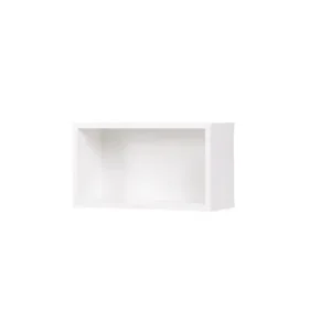 Regal Simple 45 cm weiß funktionelles Möbelstück für das Jugendzimmer Wohnzimmer oder Büro Zertifiziert