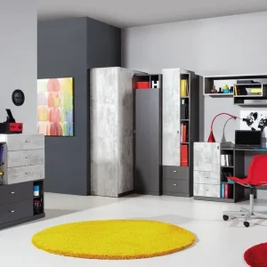Tablo 6 graphit / enigma Möbelset ideal für ein Kinder- oder Jugendzimmer in einem trendigen Stil Online Kaufen
