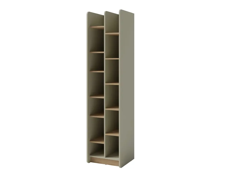 Jetzt Bestellen Bücherregal Olivio 55 cm Eukalyptus/Baltikeiche dune modernes Möbeldesign hochwertige Verarbeitung stilvolles Bücherregal