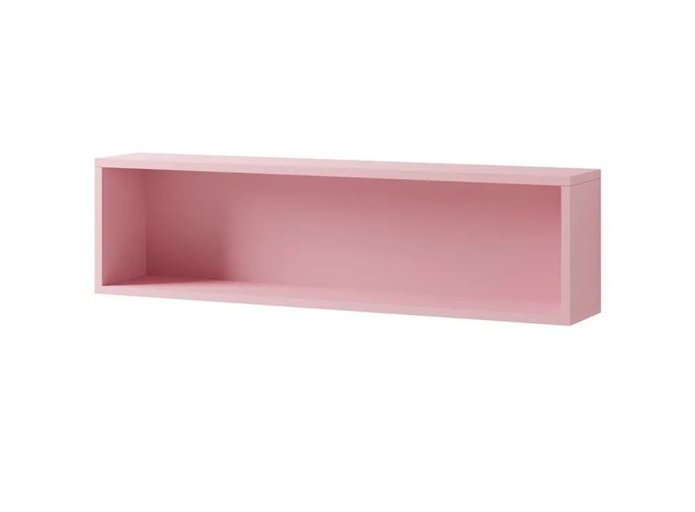 Regal Simple 92 cm puderrosa Funktionsmöbel für Kinderzimmer einfaches Design Nur Für Kurze Zeit