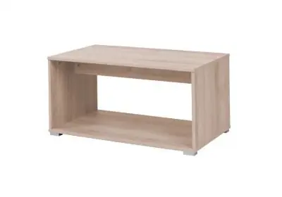 Jetzt Bestellen Couchtisch Simple Eiche sonoma funktionales Möbelstück für Jugendzimmer, Wohnzimmer oder Büro