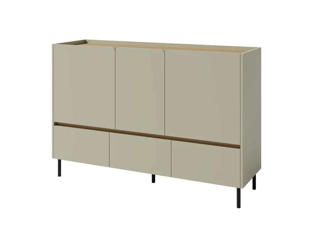 Kommode Paguro 150 cm Eukalyptus / eiche baltic dune ideale Kommode für Schlafzimmer Wohnzimmer oder Jugendzimmer Aktuell