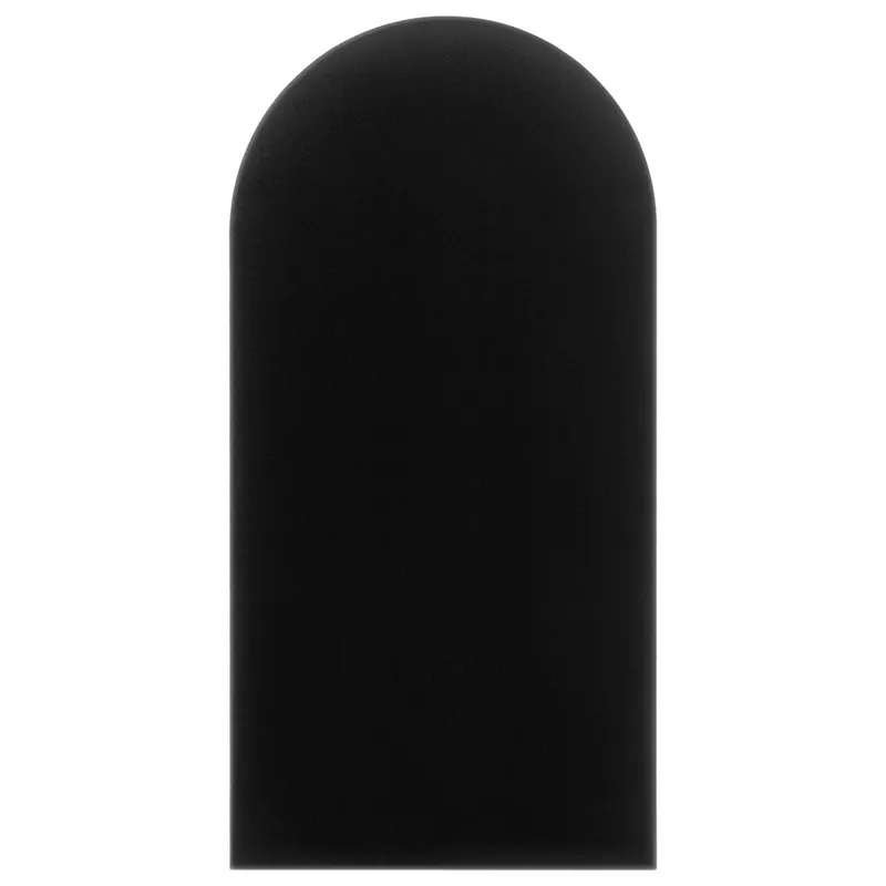 Wally gepolstertes Paneel 30x60 cm schwarz stilvolles Wandpaneel Zaun Veloursstoff modisches Finish für jede Einrichtung Günstig