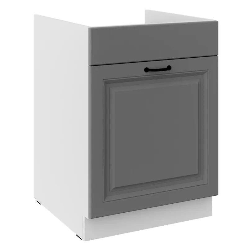Bestpreis Spülenschrank mit Schublade Tilos 60 ZL 1S BB dampf-, hitze- und spritzwasserbeständiger Schrank