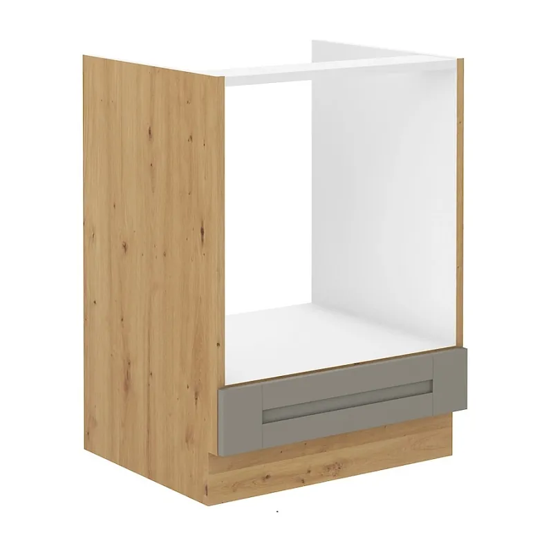 Backofeneinbauschrank Linosa 60 D GAZ BB Backofenschrank beständig gegen Dampf, Hitze und Verschüttetes Markenprodukt