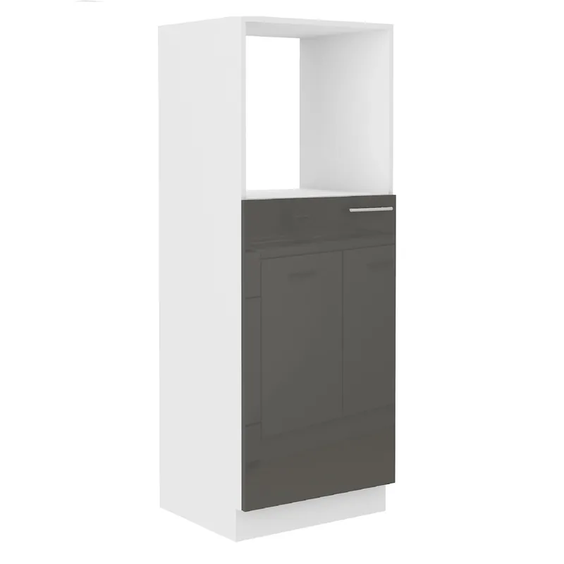 Top-Seller Einbaubackofen Sockel Milo 60 DKPL-162 1F Schrank mit Schubladen dampf-, spritz- und hitzebeständig