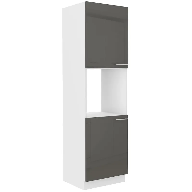 Markenprodukt Einbaubackofen Sockel Milo 60 DP-210 2F Schrank mit Schubladen dampf-, spritz- und hitzebeständig