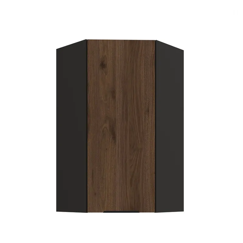 Neue Ware Brianza Eck-Küchenwandschrank 60x60 GN-108 1F Metallkantengriff feuchtigkeits- und beschädigungsbeständiger Schrank