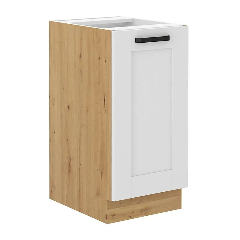 Luis 40 D 1F BB Küchenschrank mit Regal, dampf-, hitze- und auslaufsicherer Schrank Top-Angebot