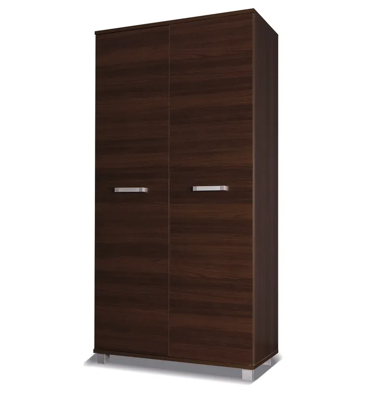 Kleiderschrank Maximus 100 cm Kastanie Wenge modernes Möbeldesign hochwertige Verarbeitung Kleiderschrankkanten mit einem speziellen Furnier versehen Geprüft