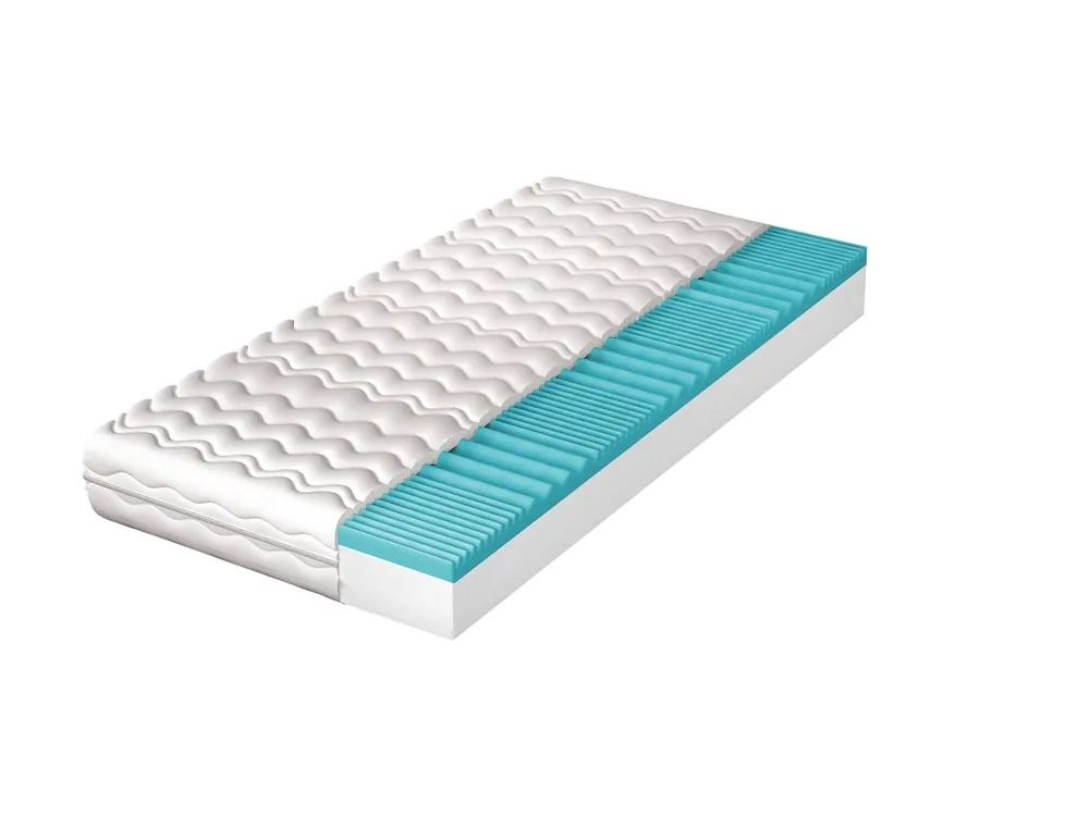 Bestseller Caress Schaumstoffmatratze 180x200 cm doppelseitig hypoallergen hat eine geringe Anfälligkeit für Verformung Kissen Bewegung