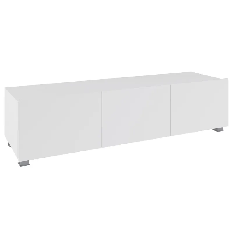 Top-Seller Apulia 150 cm weiß glänzend mit der Möglichkeit des Aufhängens minimalistisches Design einfache Form passend in jedes Interieur