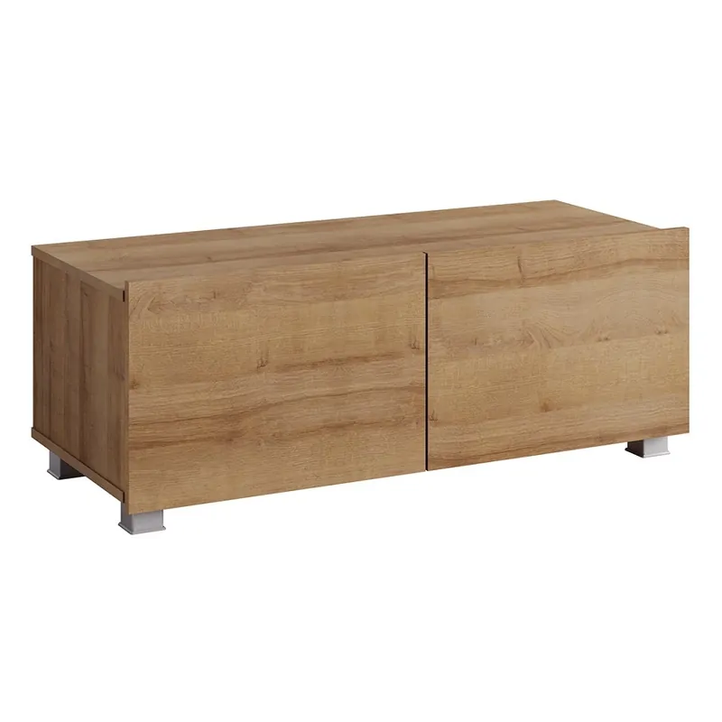 Super-Preis Apulia 100 cm Eiche golden RTV Schrank mit der Möglichkeit der Aufhängung minimalistisches Design einfache Form passend in jedes Interieur
