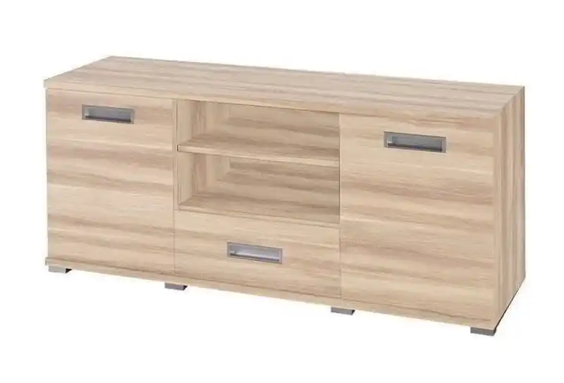 Sichere Zahlung RTV Penelope 138 cm helle Eiche sonoma Originalfarben ideal für Wohnzimmer oder Sitzungszimmer