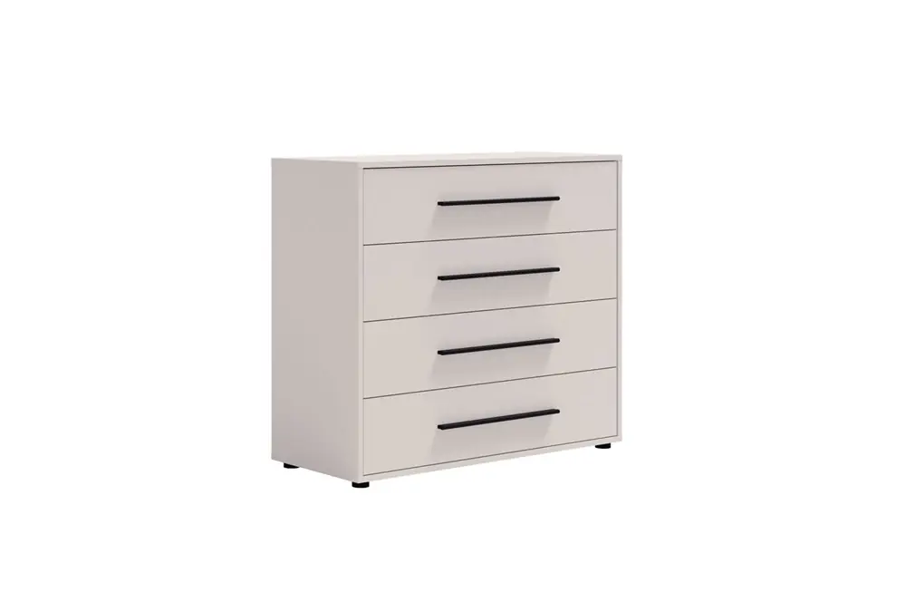 Kommode Maxione 99 cm beige minimalistisches Design klassische Form ideale Kommode für Wohnzimmer oder Wohnbereich Online Kaufen