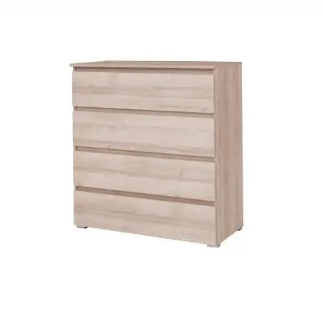 Geprüft Kommode Simple 92 cm Eiche sonoma Funktionsmöbel für das Jugendzimmer, Wohnzimmer oder Büro