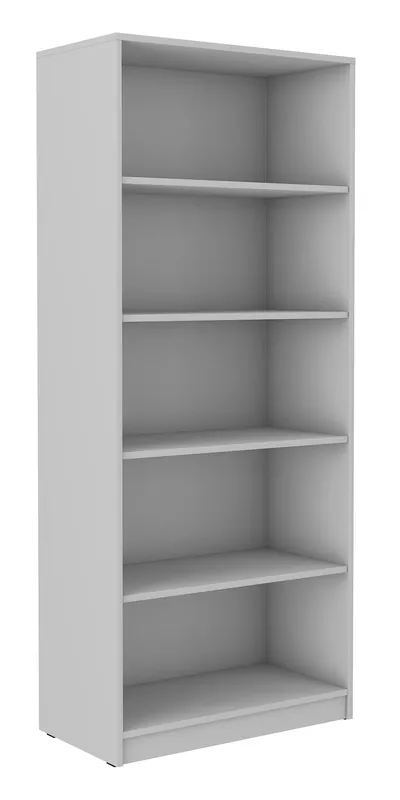 Makana Bücherregal hellgrau funktionelles Möbelstück für das Büro, Arbeitszimmer oder Jugendzimmer Top-Preis