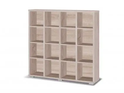 Bücherregal Maximus 100 cm Eiche Sonoma hell modernes möbeldesign hochwertige verarbeitung bücherregal kanten mit einem speziellen furnier versehen Sonderangebot