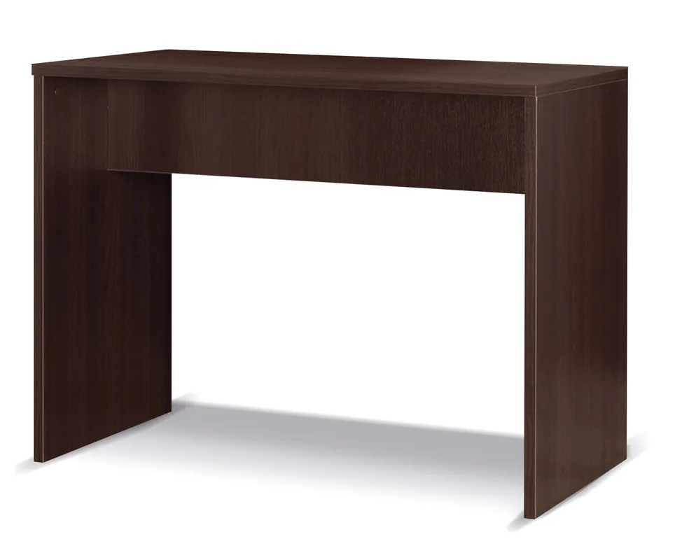 Jetzt Kaufen Toilette Maximus 100 cm Kastanie Wenge modernes Möbeldesign Die Kanten der Frisierkommode sind mit einem speziellen Furnier versehen