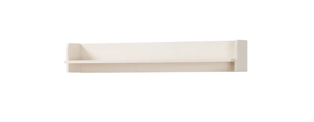 Abverkauf Ferdi Regal 104 cm beige sand praktisches Wandregal für minimalistische Innenräume mit Liebe zum Detail hergestellt
