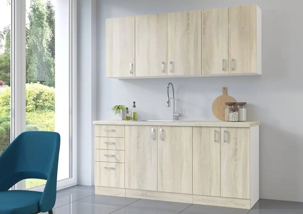 Finale Aktion Küchenmöbel-Set Sold 180 cm einzigartigen Stil der Schränke wird das Innere jeder Küche passen