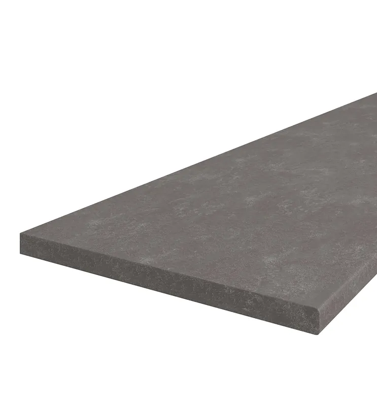 Tischplatte metallisch braun Dicke 38mm Breite 60cm hochtemperaturbeständig, auslaufsicher und stoßfest Kracherpreis