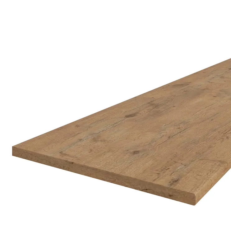 Küchenarbeitsplatte Eiche Lancelot Dicke 28mm Breite 1200mm hohe Temperaturbeständigkeit und Stoßfestigkeit Ausverkauf