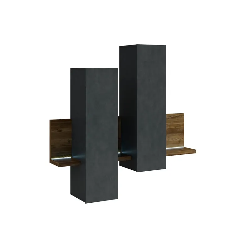 Begrenztes Angebot Hängeschrank Bota appenzeller / matera asymmetrisch massiv in modernem Stil resistent gegen Beschädigungen sehr funktionell