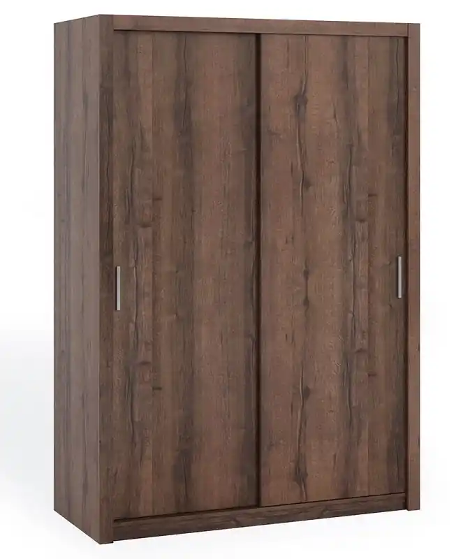 Solange Der Vorrat Reicht Kleiderschrank Rico 150 cm Eiche monastery Funktionsmöbel klassische Form idealer Kleiderschrank für Schlafzimmer Garderobe oder Diele