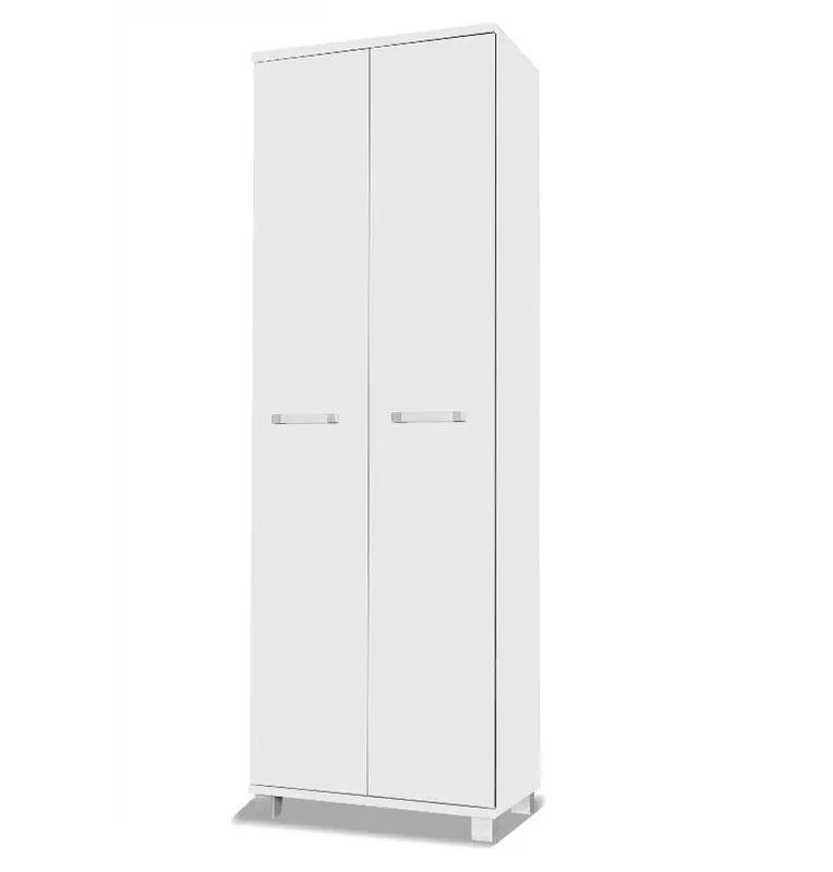 Kracherpreis Kleiderschrank Maximus 68 cm weiß modernes Möbeldesign hochwertige Verarbeitung Kleiderschrankkanten mit einem speziellen Furnier verarbeitet