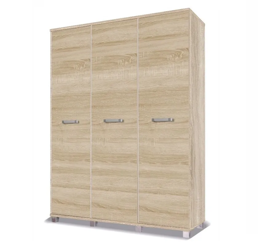 Kleiderschrank Maximus 150 cm Eiche hell sonoma modernes Möbeldesign hochwertige Verarbeitung Kleiderschrankkanten mit einem speziellen Furnier versehen Neuheit