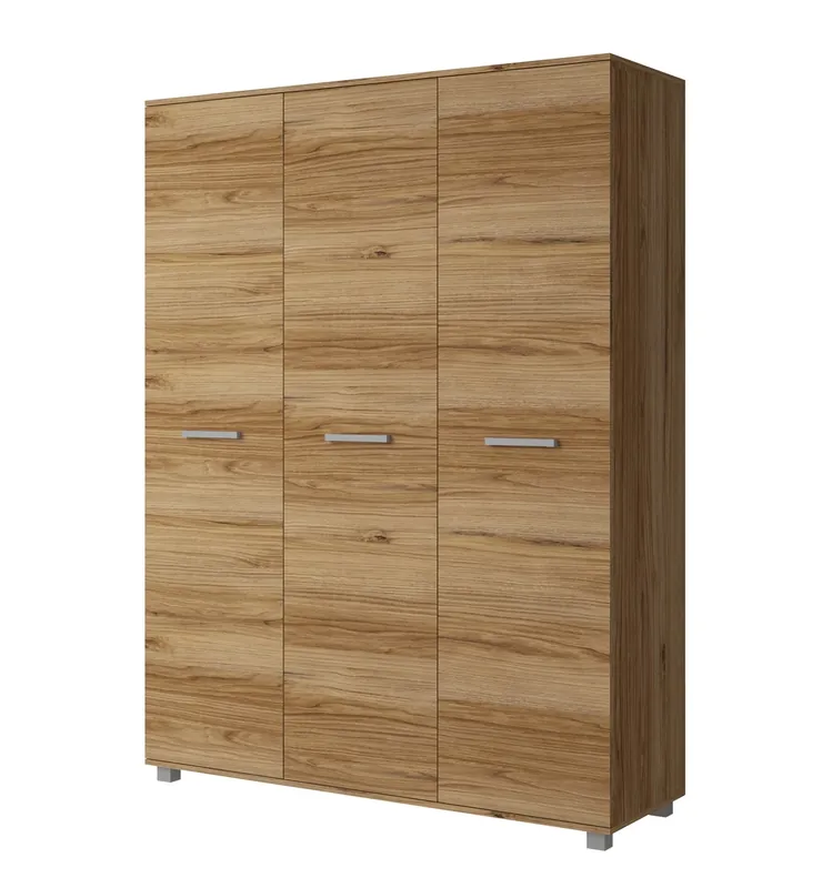 Kracherpreis Kleiderschrank Maximus 150 cm Eiche catania modernes Möbeldesign hochwertige Verarbeitung Kleiderschrankkanten mit Spezialfurnier verarbeitet