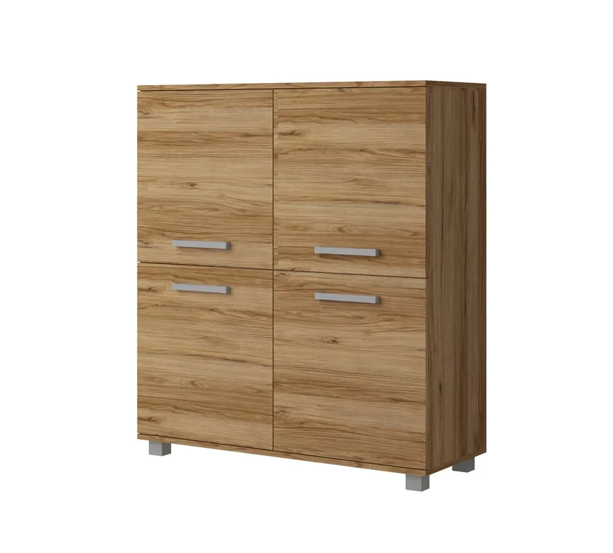 Preis Gesenkt Maximus 100 cm Kommode Eiche catania modernes Möbeldesign Kommode mit speziellem ABS-Furnier umrandet