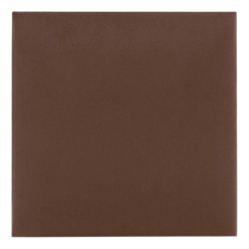 Direktkauf Gepolstertes Paneel Quadra 50x50 cm schmutzig rosa stilvolles Wandpaneel quadratischer Veloursstoff modisches Finish für jede Einrichtung