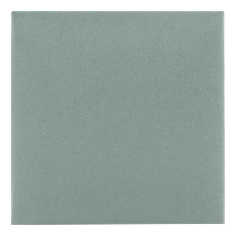Gepolstertes Paneel Quadra 50x50 cm mint stilvolles Wandpaneel quadratischer Veloursstoff modisches Finish für jede Einrichtung Top-Seller