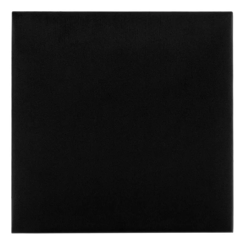 Gepolstertes Paneel Quadra 30x30 cm schwarz stilvolles Wandpaneel quadratischer Veloursstoff modisches Finish für jede Einrichtung Online Kaufen