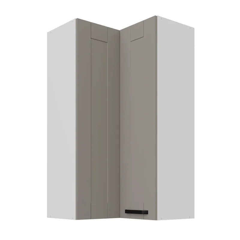 Sonderaktion Eck-Küchenwandschrank Ponza 60x60 GN-108 2F dampf-, temperatur- und spritzwasserbeständiger Schrank
